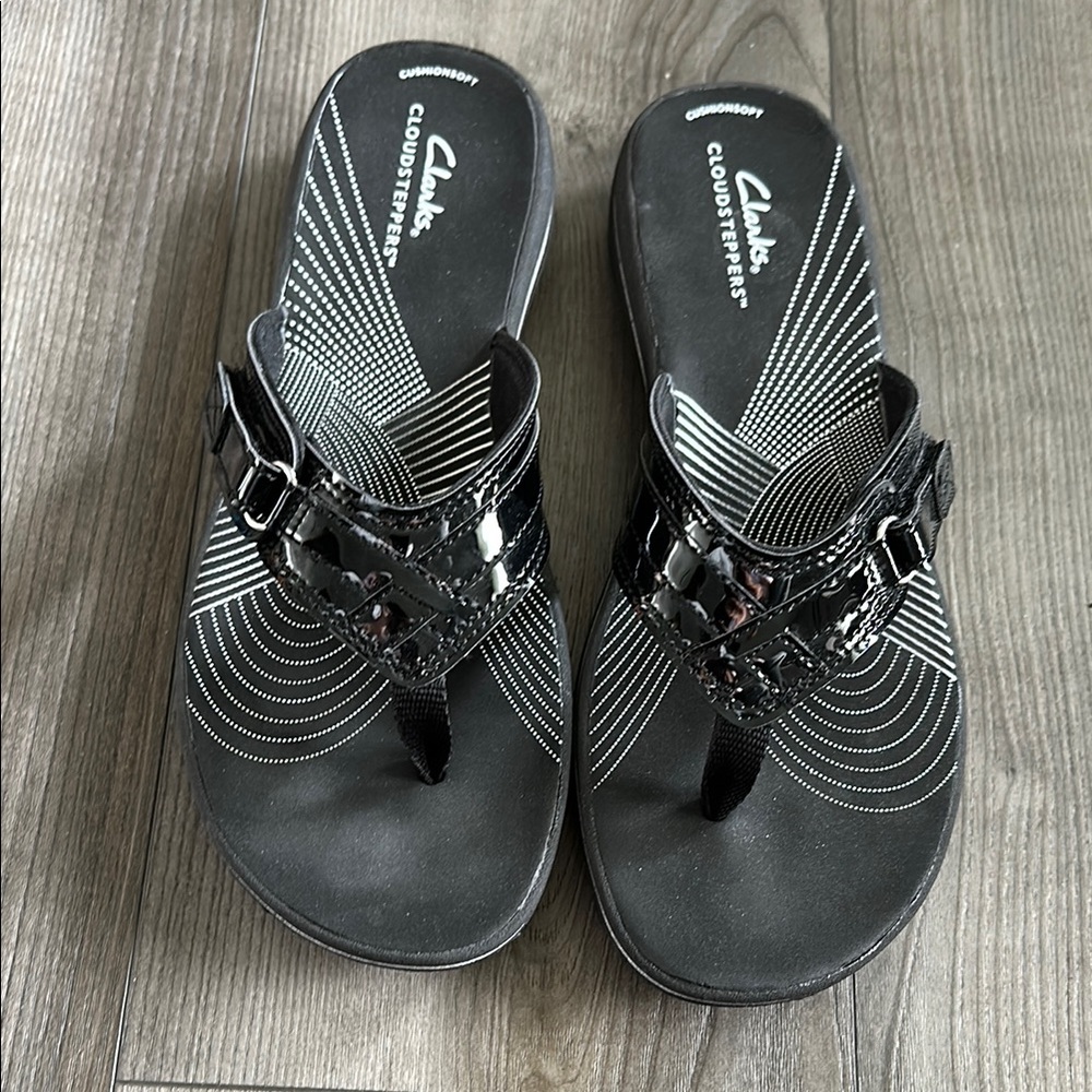 Clarks Women's Black Sandals